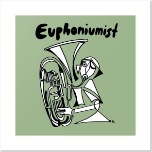 Euphoniumist (Female) by Pollux Posters and Art